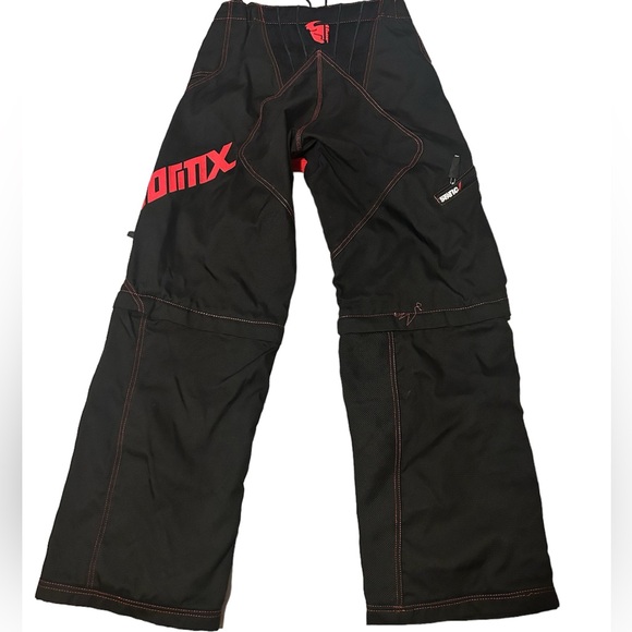 Thor Static Riding Convertible Pants ATV Motorcycle Size 28 *** Flaw*** - Picture 2 of 6